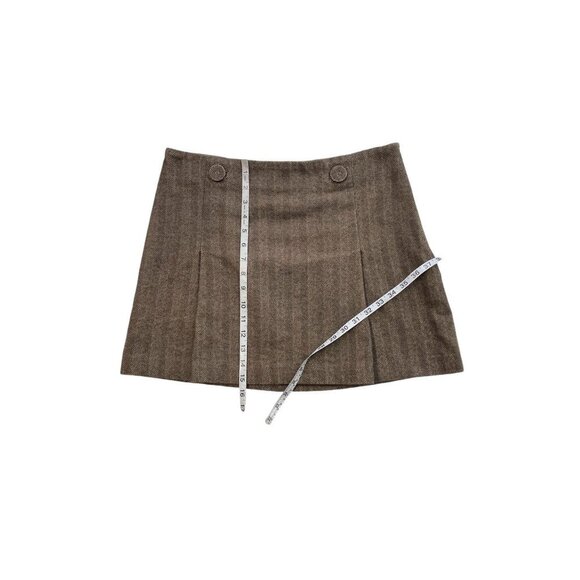 The Limited Y2K A Line Button Academia Skirt - Picture 6 of 8